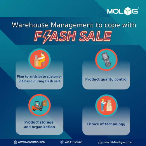 “Flash Sale” discount campaign that challenges Warehouse Management